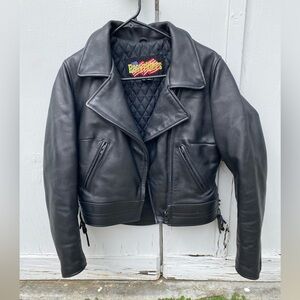 Like new. easy rider leather jacket